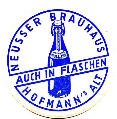 neuss ne-nw hofmanns rund 1a (215-auch in flaschen-blau) 